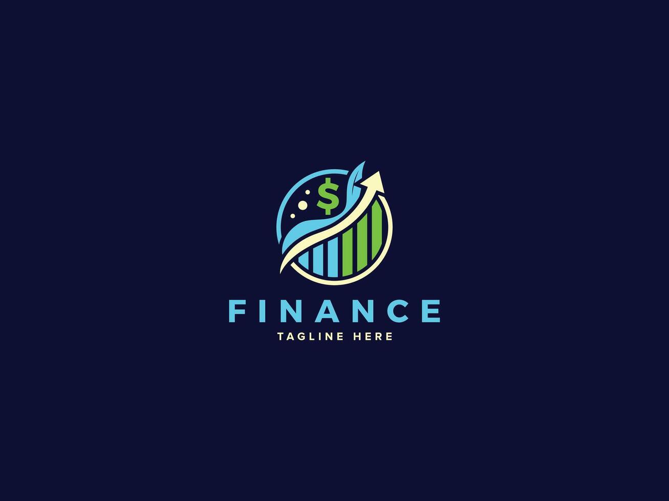 Exclusive Finance Logo Series, Professional Wealth Management Symbols vector