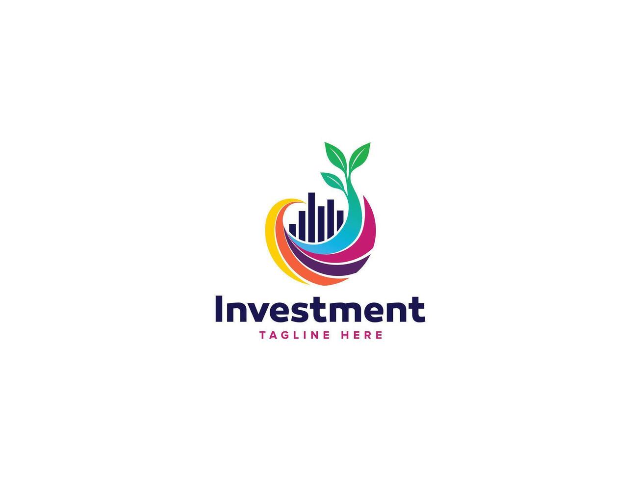 Exclusive Investment Logo Series, Wealth and Management Icons vector