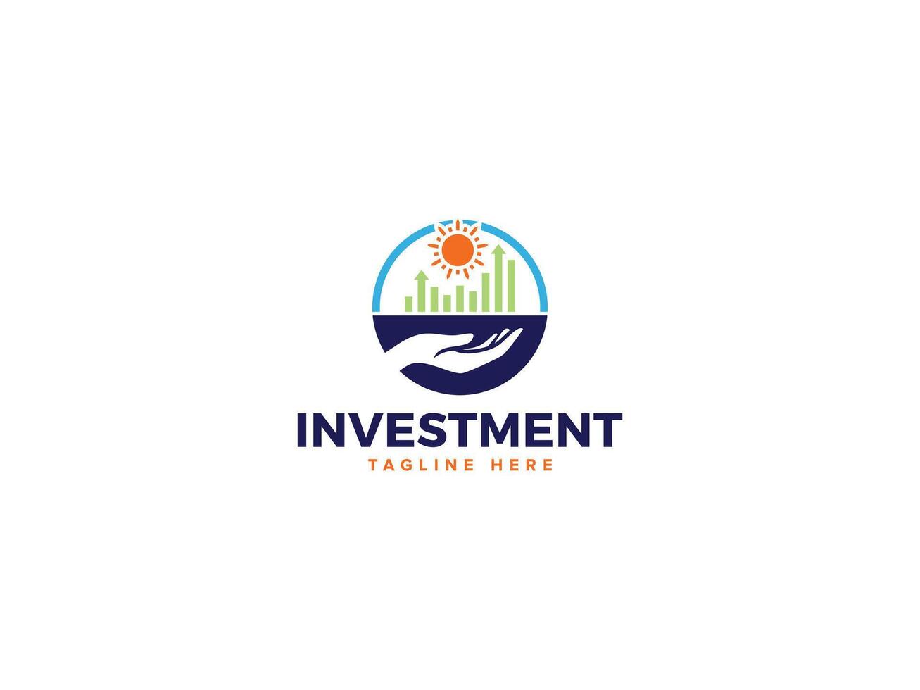 Innovative Investment Logo Series, Sleek Financial Management Icons vector