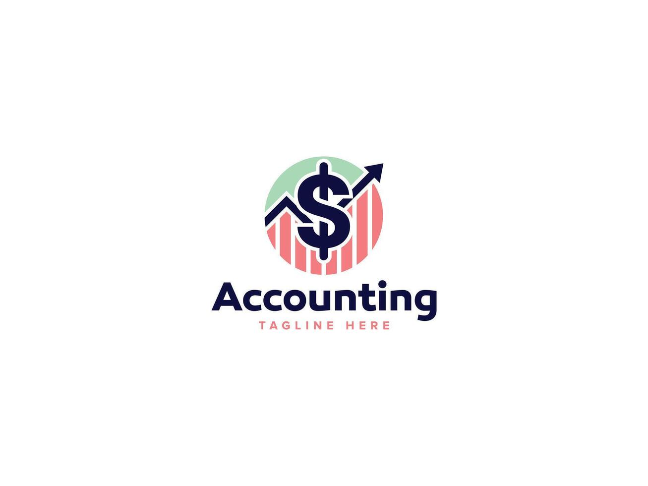 Elegant Accounting and Finance Logo Series, Clean and Contemporary Designs vector