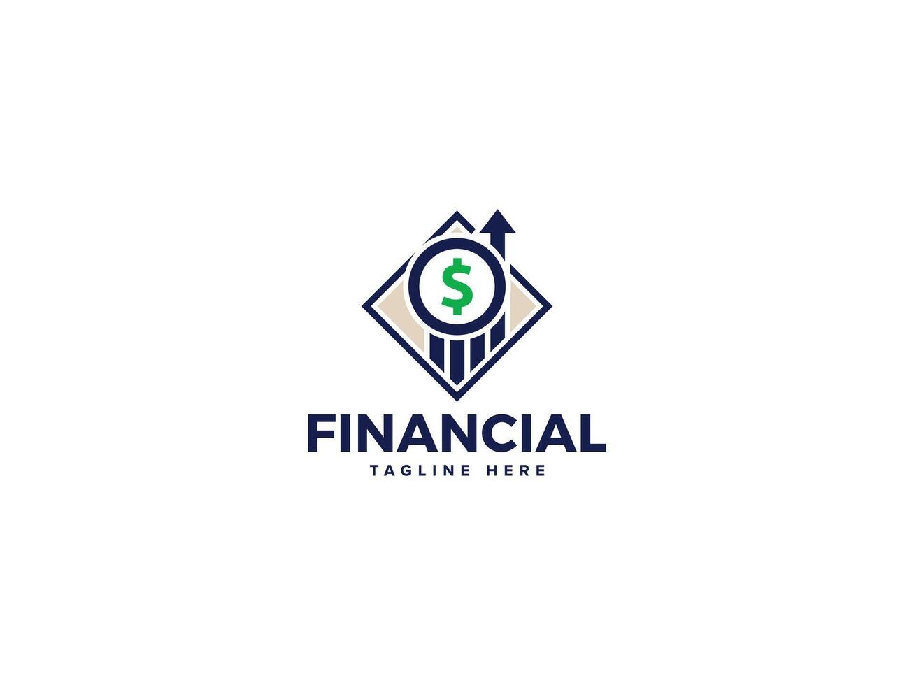 Dynamic Financial Accounting Logo Pack, Cutting-Edge Business Icons vector