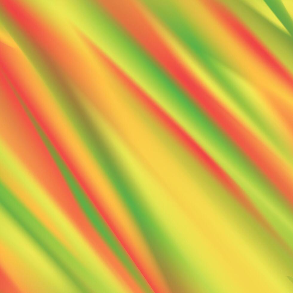 A colorful abstract background with red, yellow and green stripes vector