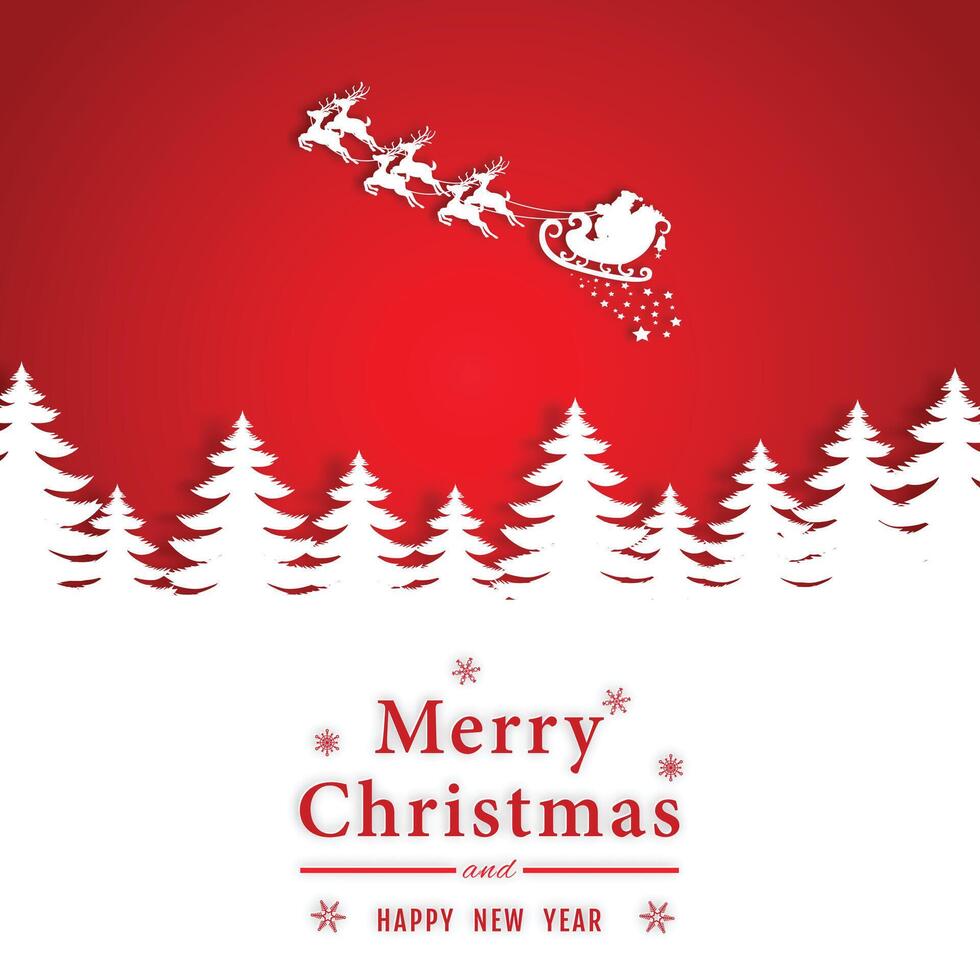 Merry Christmas Background vector