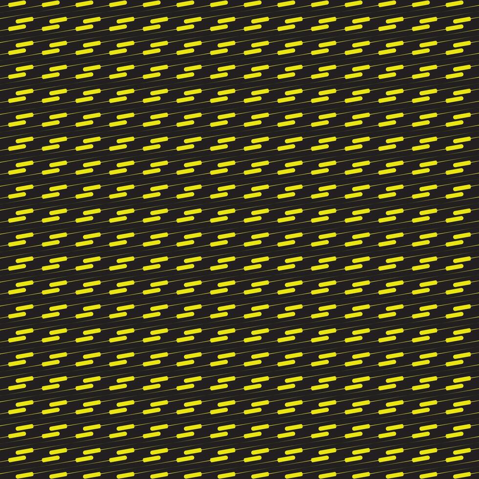 A black and yellow pattern with many small squares vector
