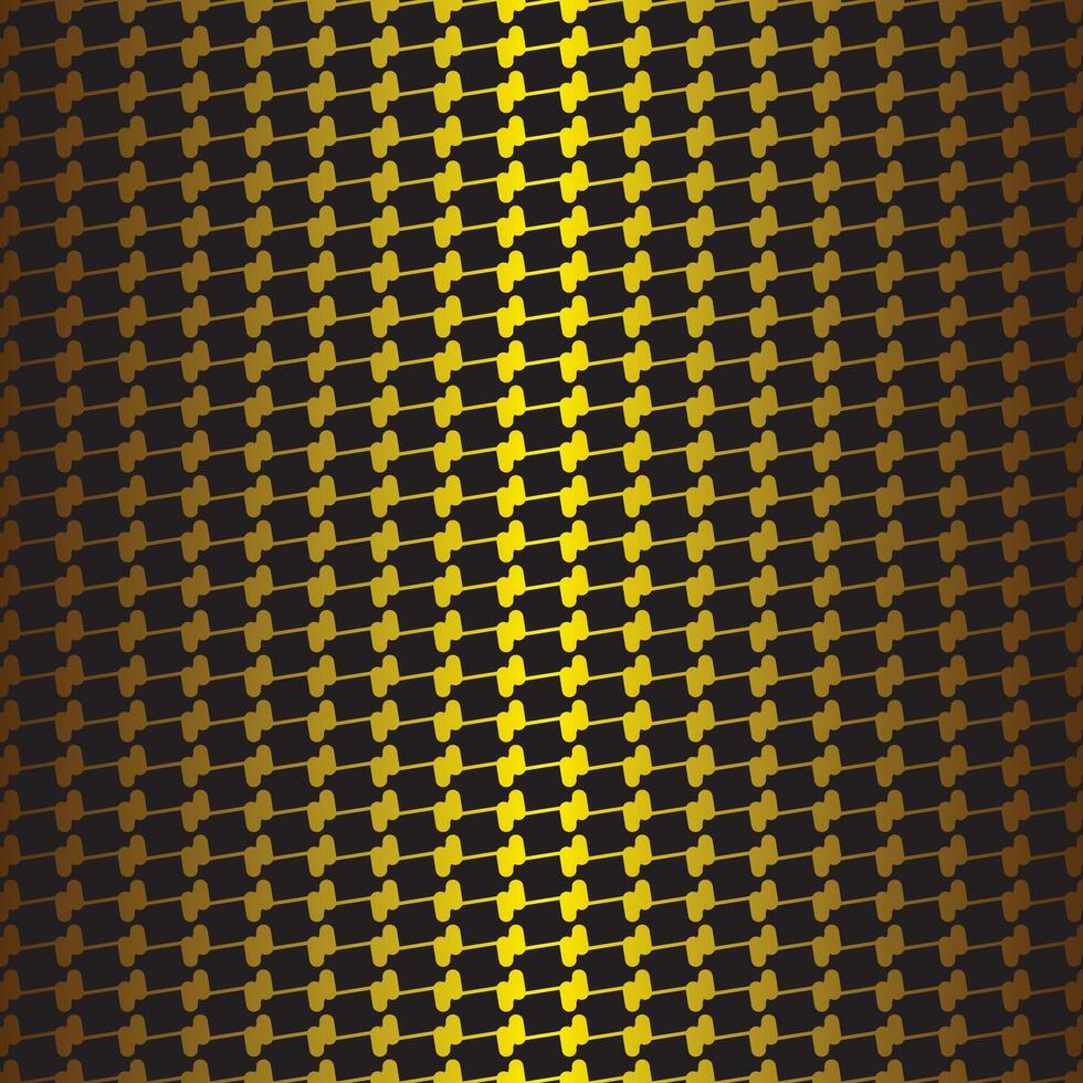 A black and yellow checkered pattern vector