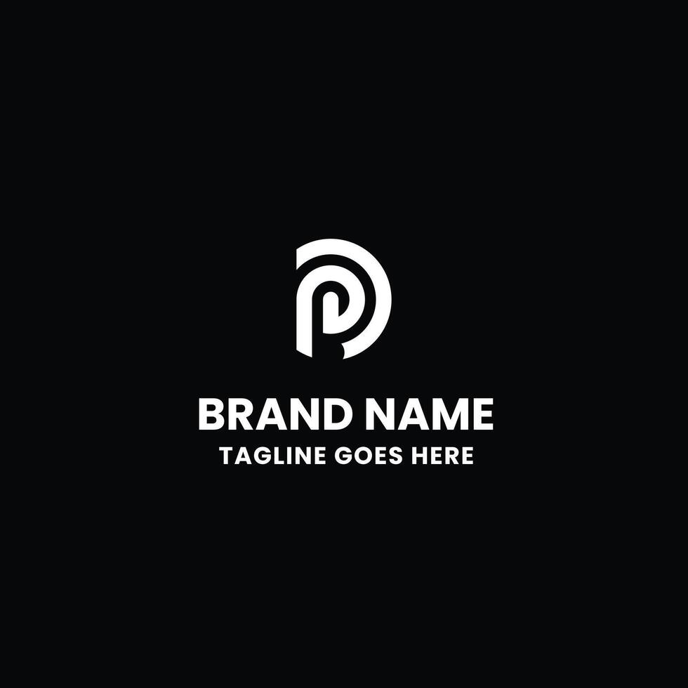 P Cricle logo vector
