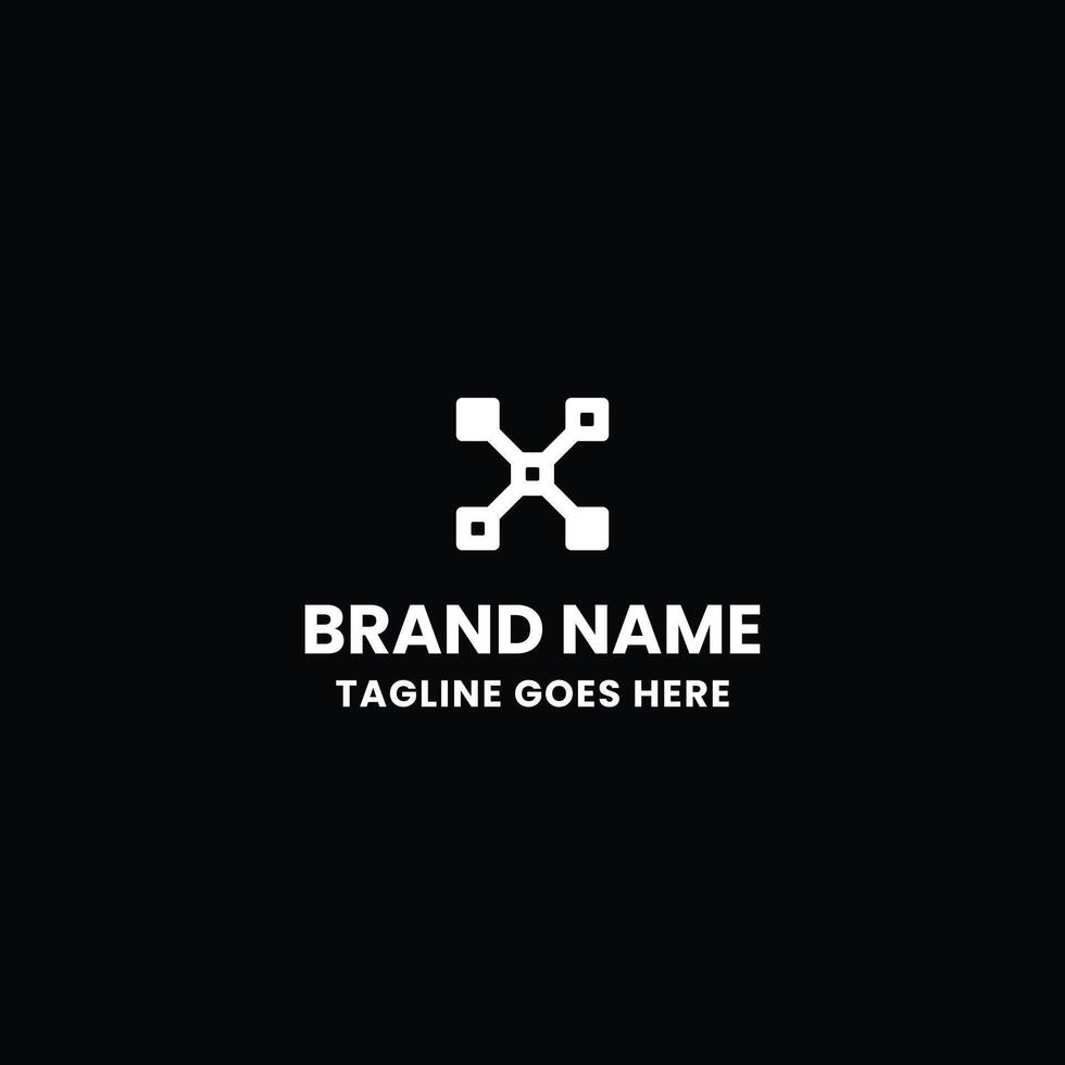 Letter X Logo vector