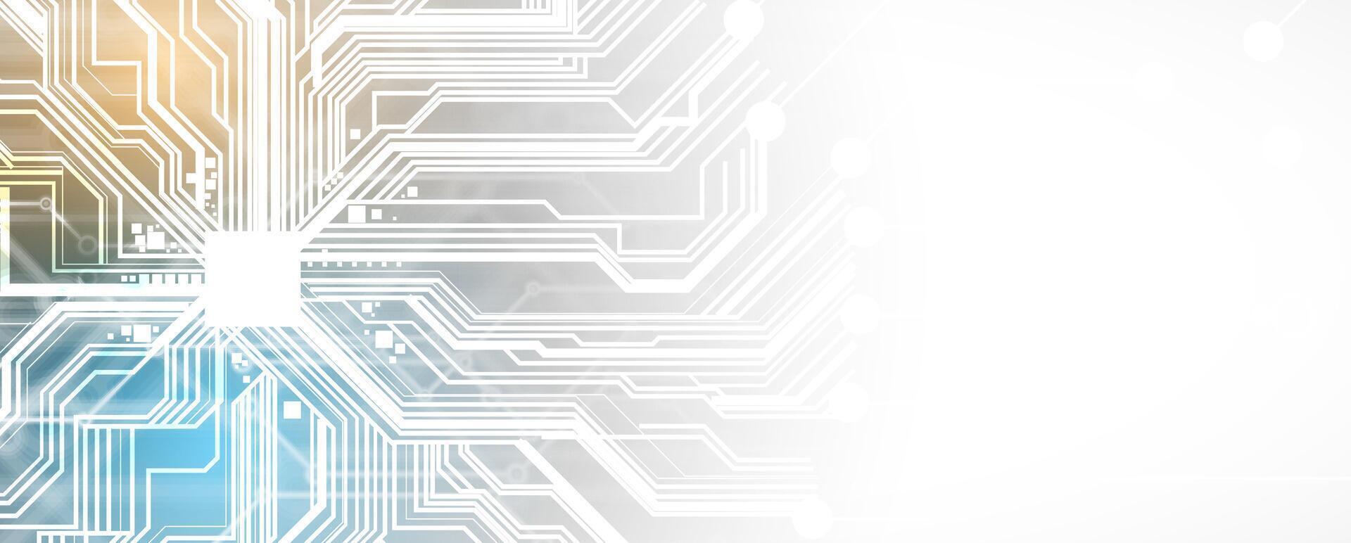 abstract technology background with circuit board vector