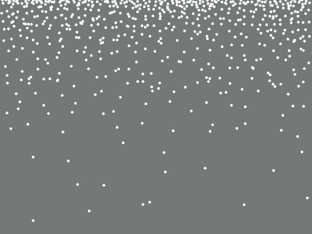 Overlay Winter Snowfall Decoration vector