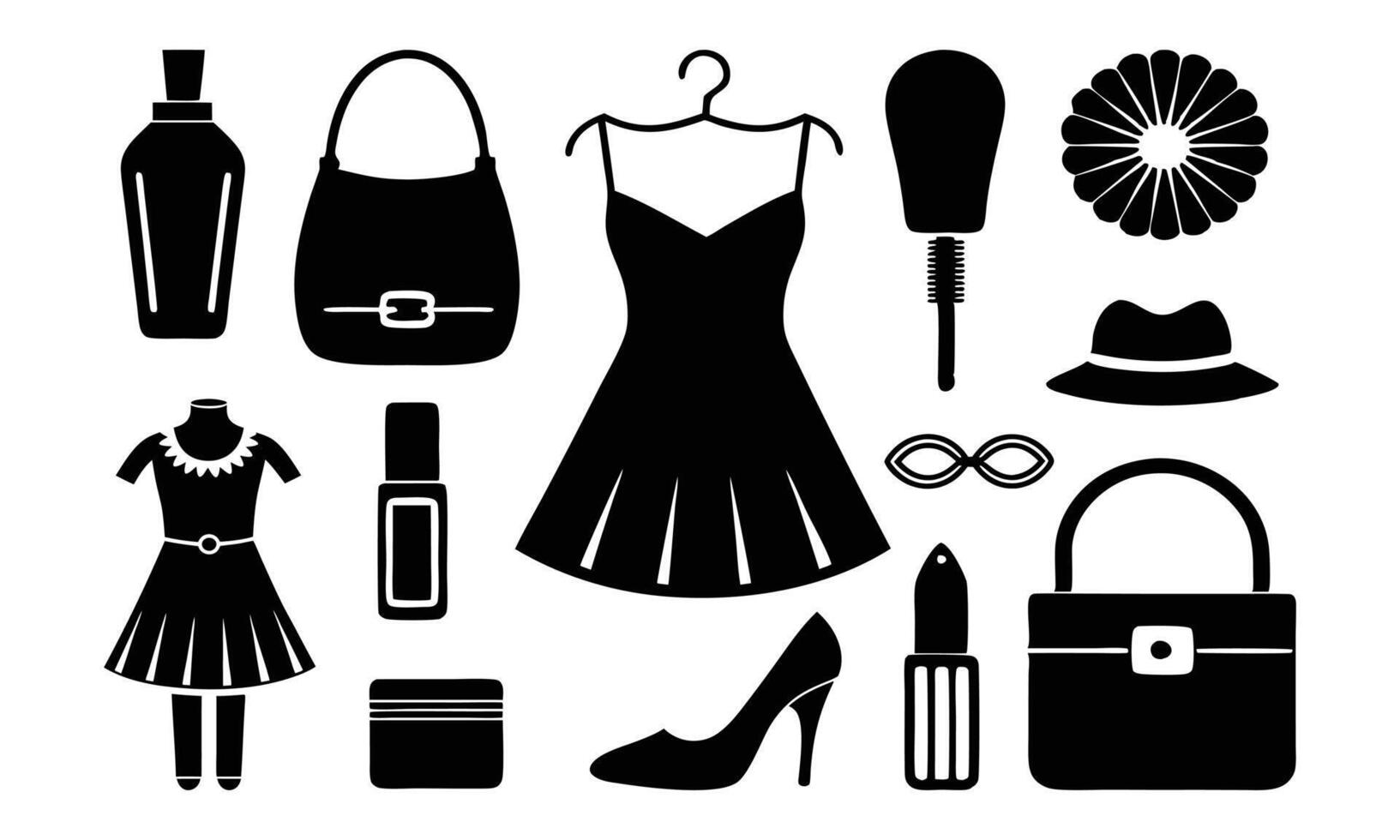 Fashion and Beauty Pack vector