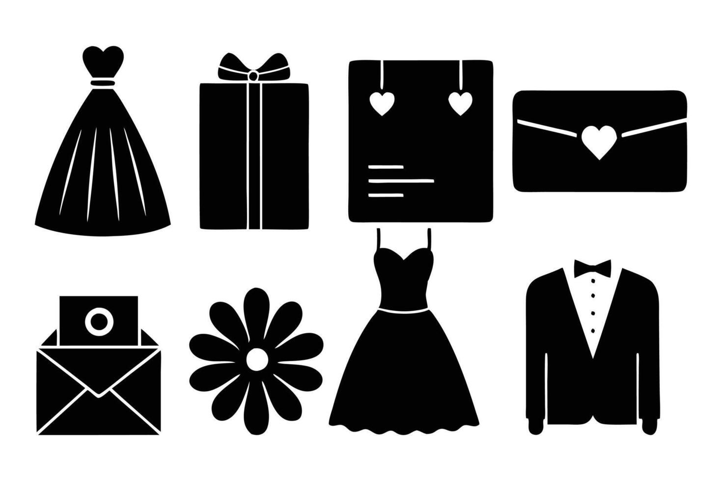 Wedding Invitation Pack vector