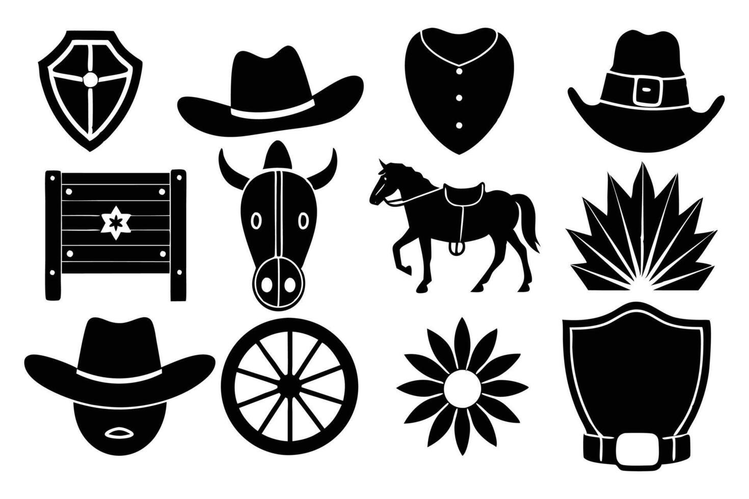 Wild West Pack vector