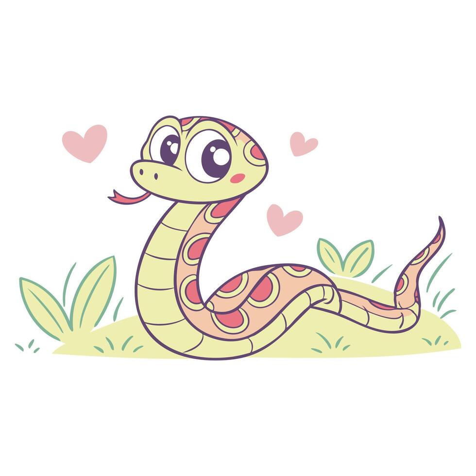 Dynamic Python Illustration, Sleek and Scalable Design 53967079 Vector ...