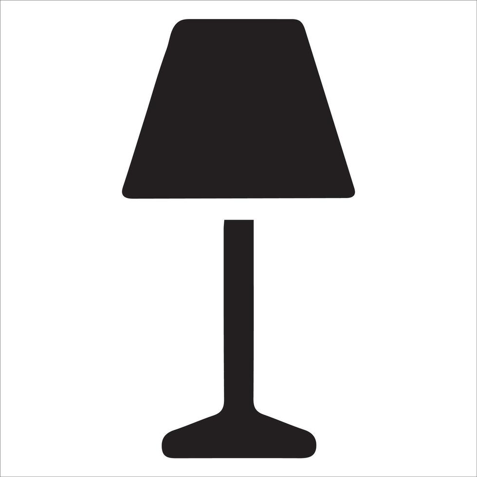 Desk Lamp Icon vector