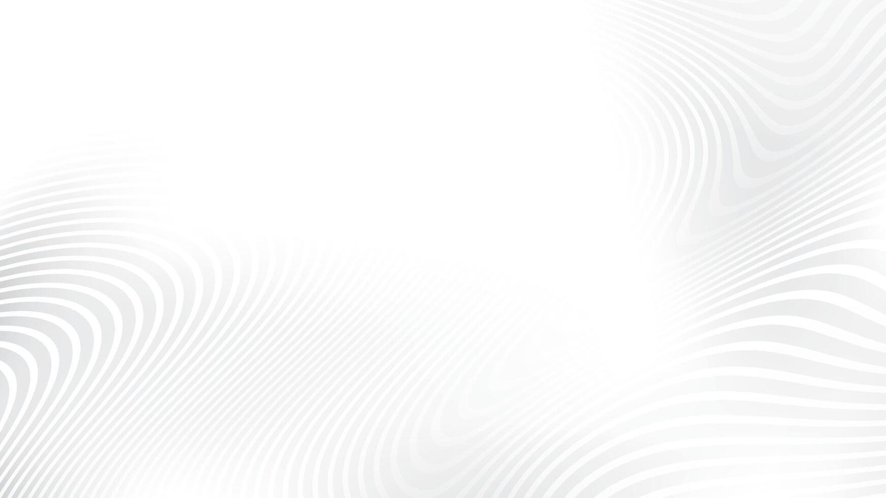 Abstract white and gray color, modern design stripes background with curve lines. illustration. vector