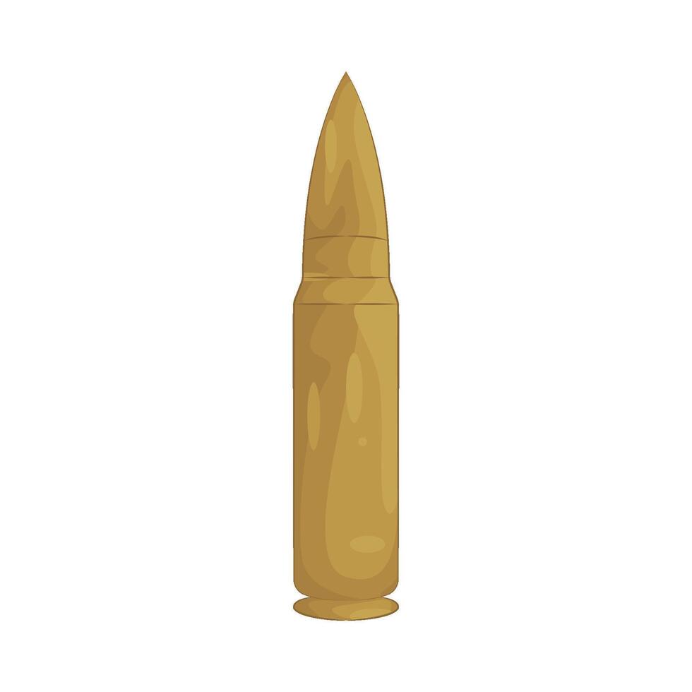 Illustration of bullet vector