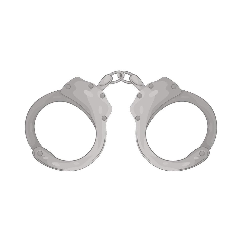 Illustration of Handcuffs vector