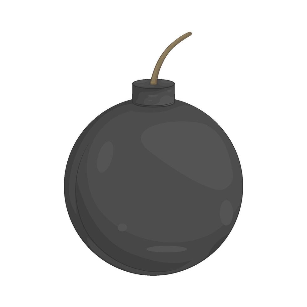 Illustration of bomb vector
