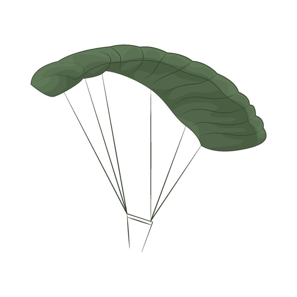 Illustration of Parachute vector