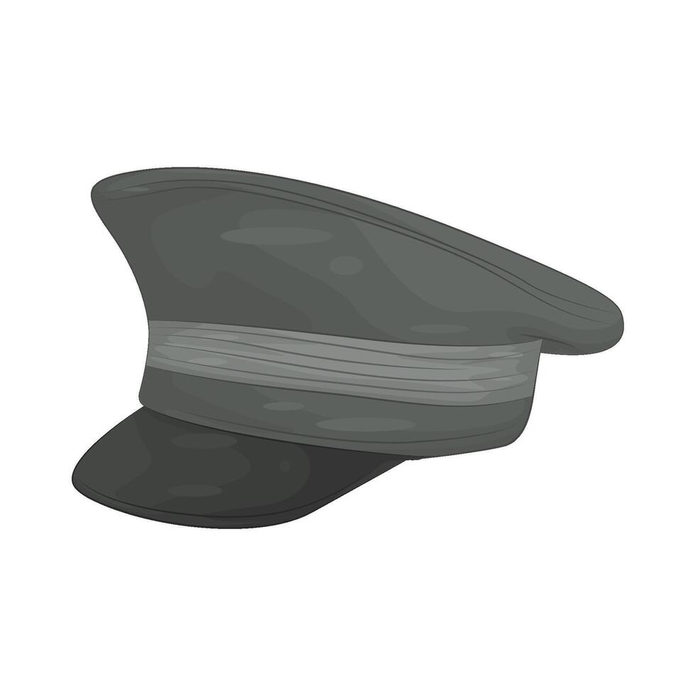 Illustration of Commander Cap vector