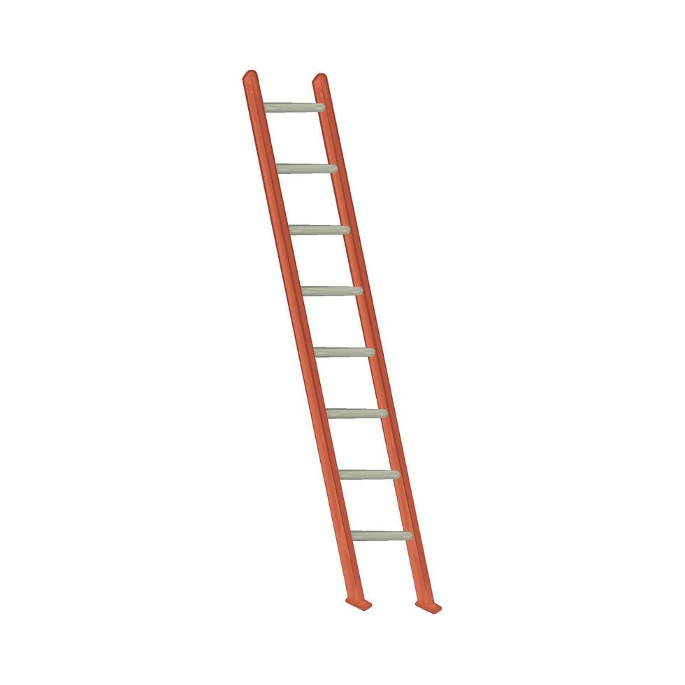 Illustration of Ladder Safety vector