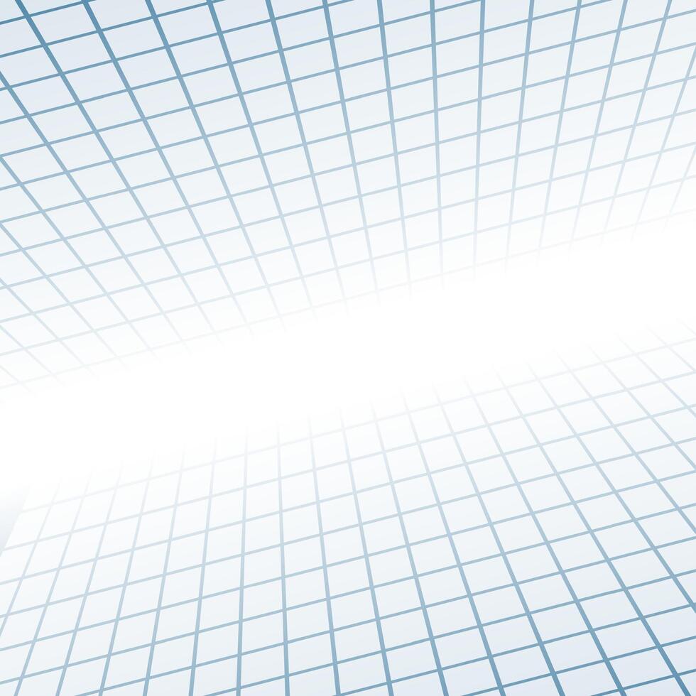 Abstract tech blue squares background vector