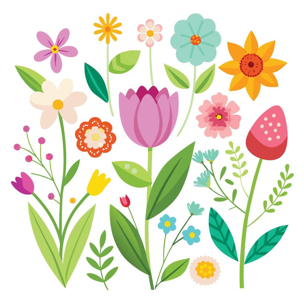 Treasures from the Garden vector