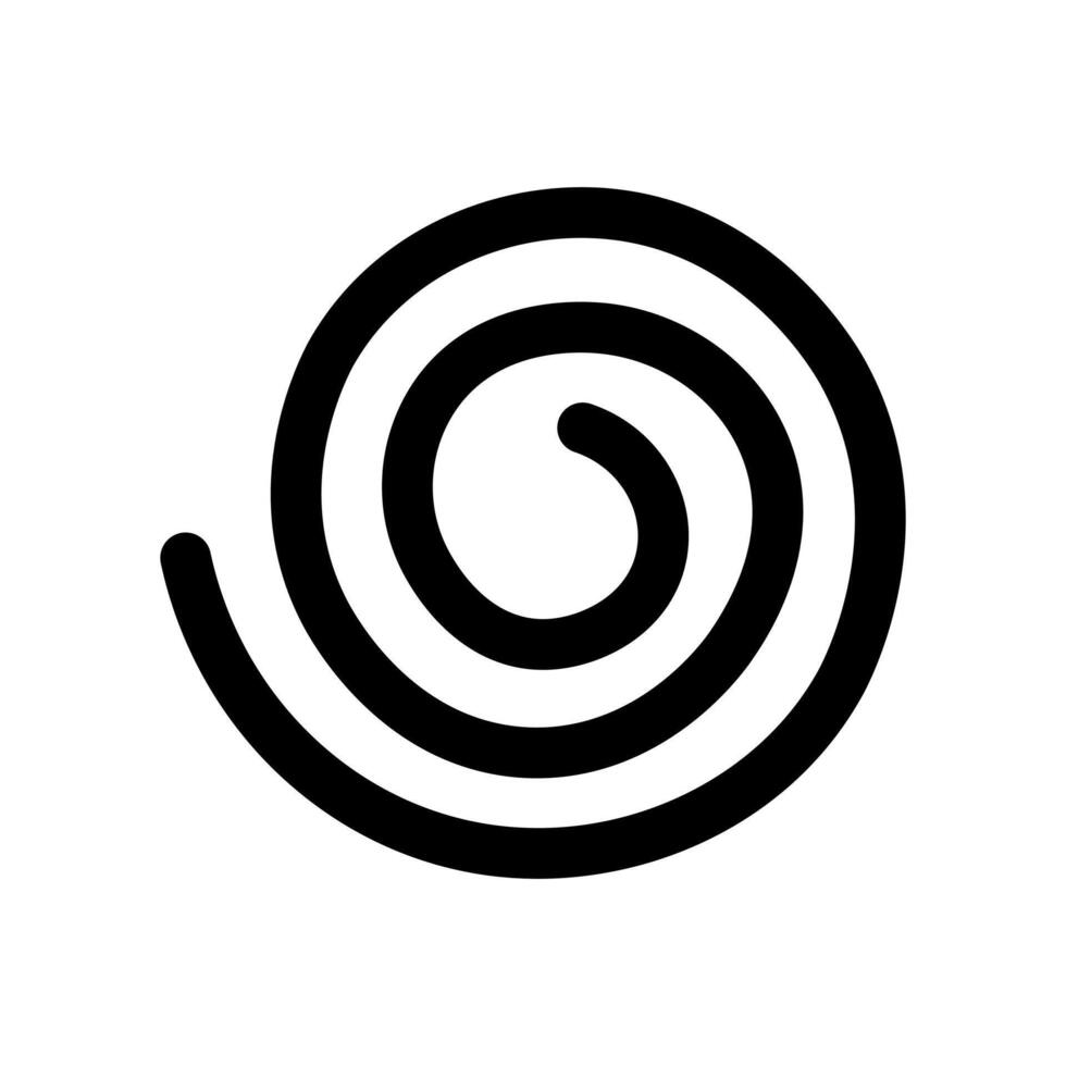 Celtic spiral symbol vector