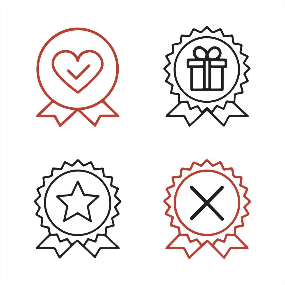 Wishlist Icon for Collections vector