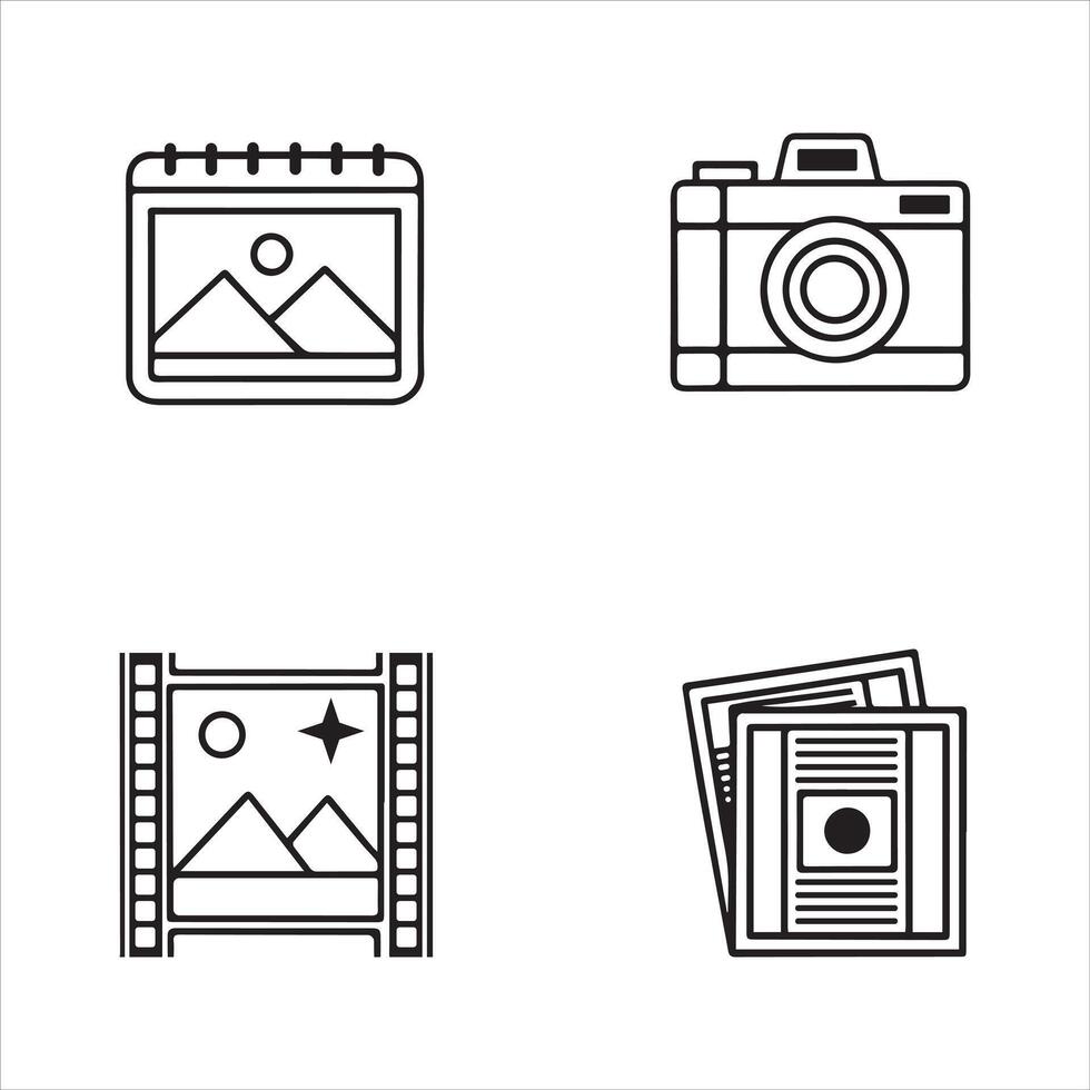 Image Collection Icon for Browsing vector