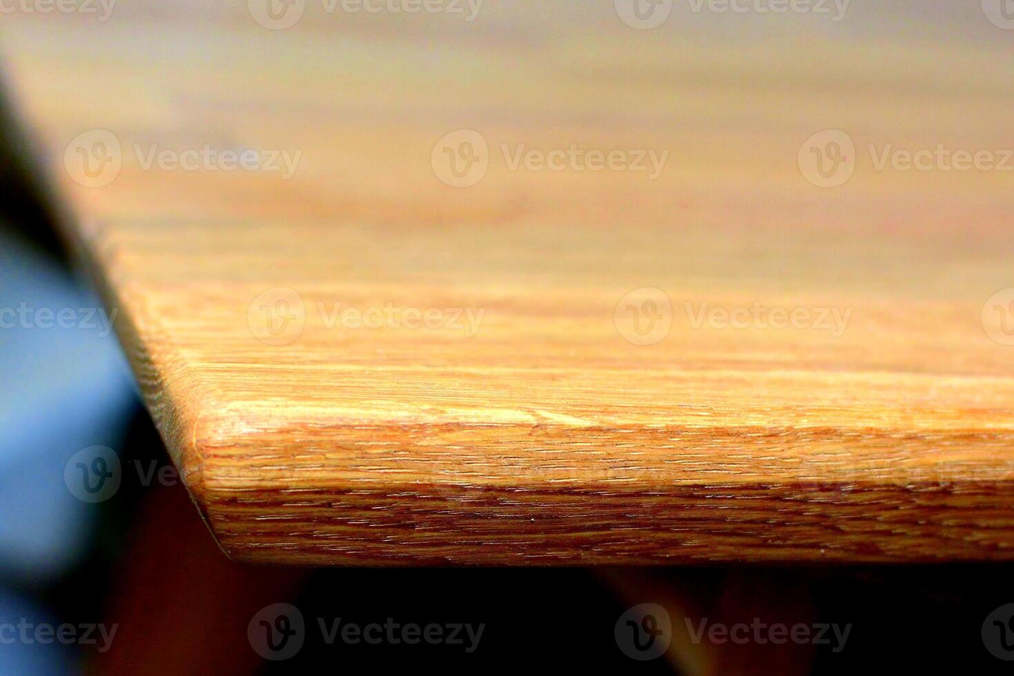 Table top isolated over solid background. Wooden dinner table over white background illustration photo