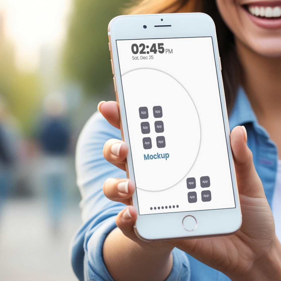 Professional Smartphone Mockup for Advertising and Marketing Projects psd