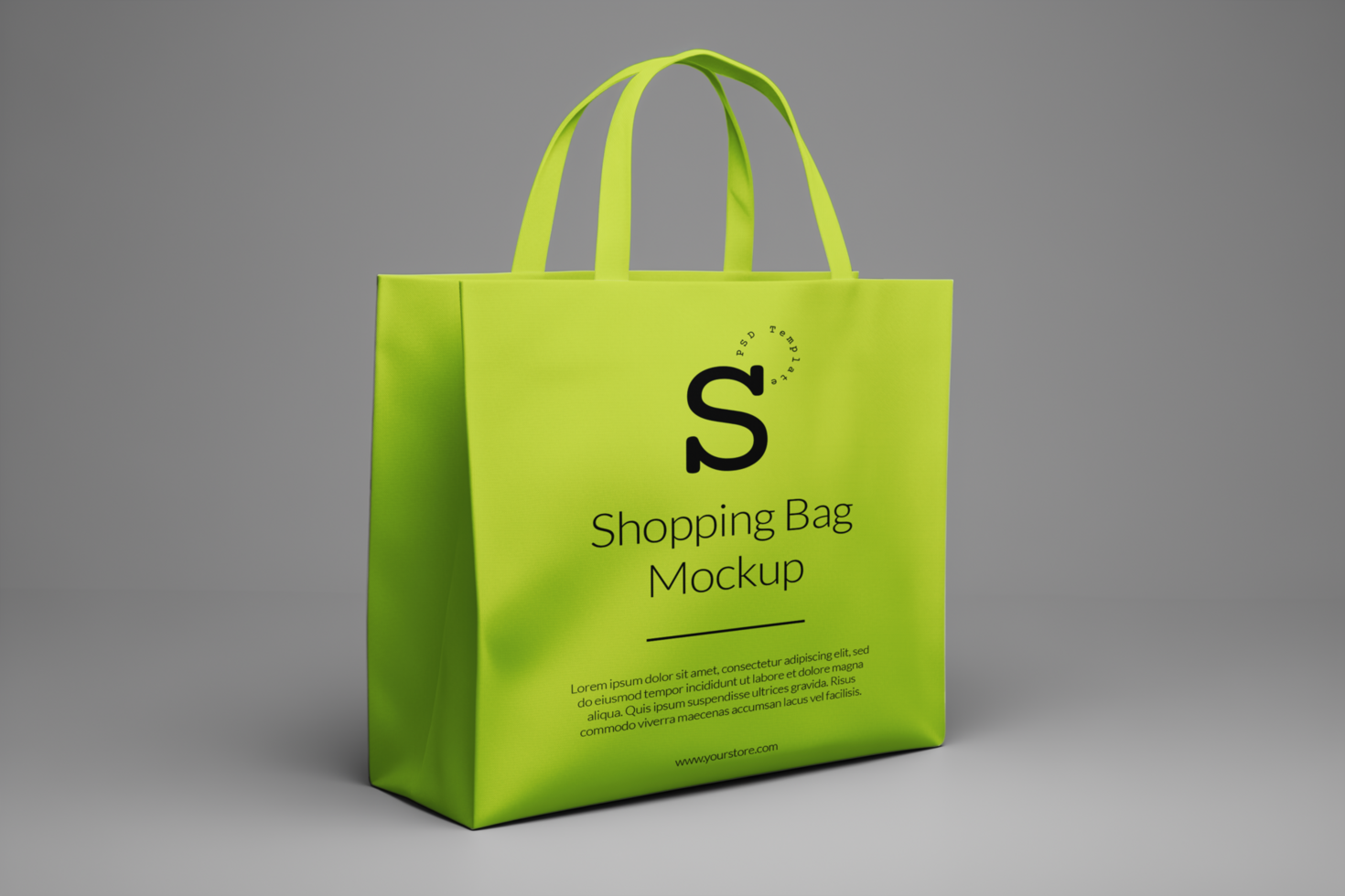 Shopping Bag Mockup psd