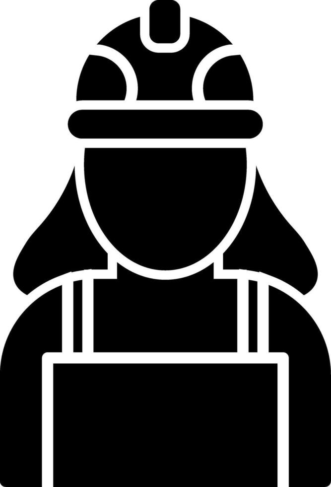 Worker Icon Design Symbol vector