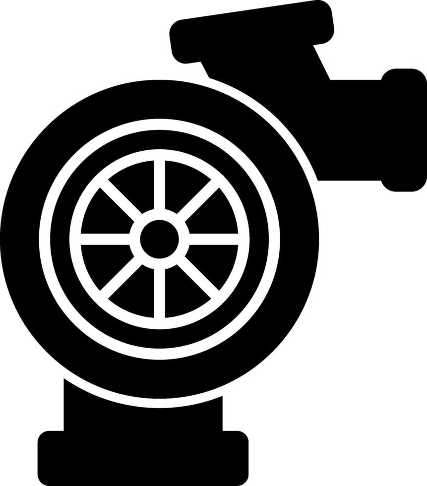 Turbo Icon Design Symbol vector