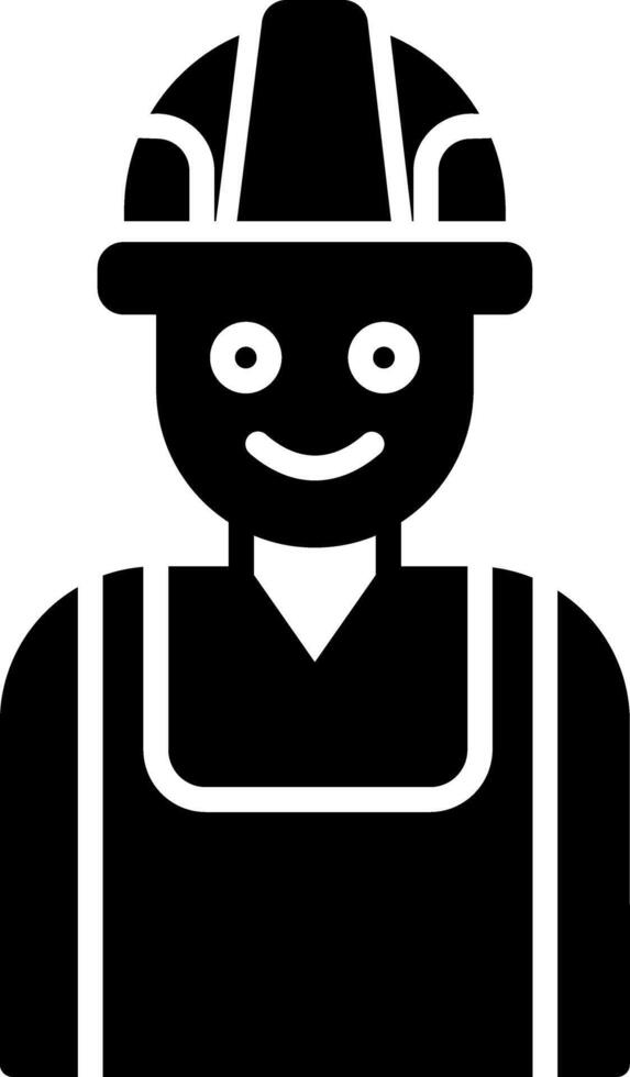 Worker Icon Design Symbol vector
