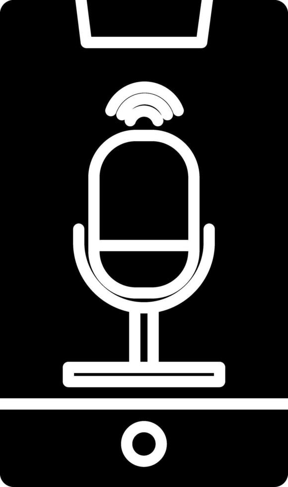 Voice Control Icon Design Symbol vector