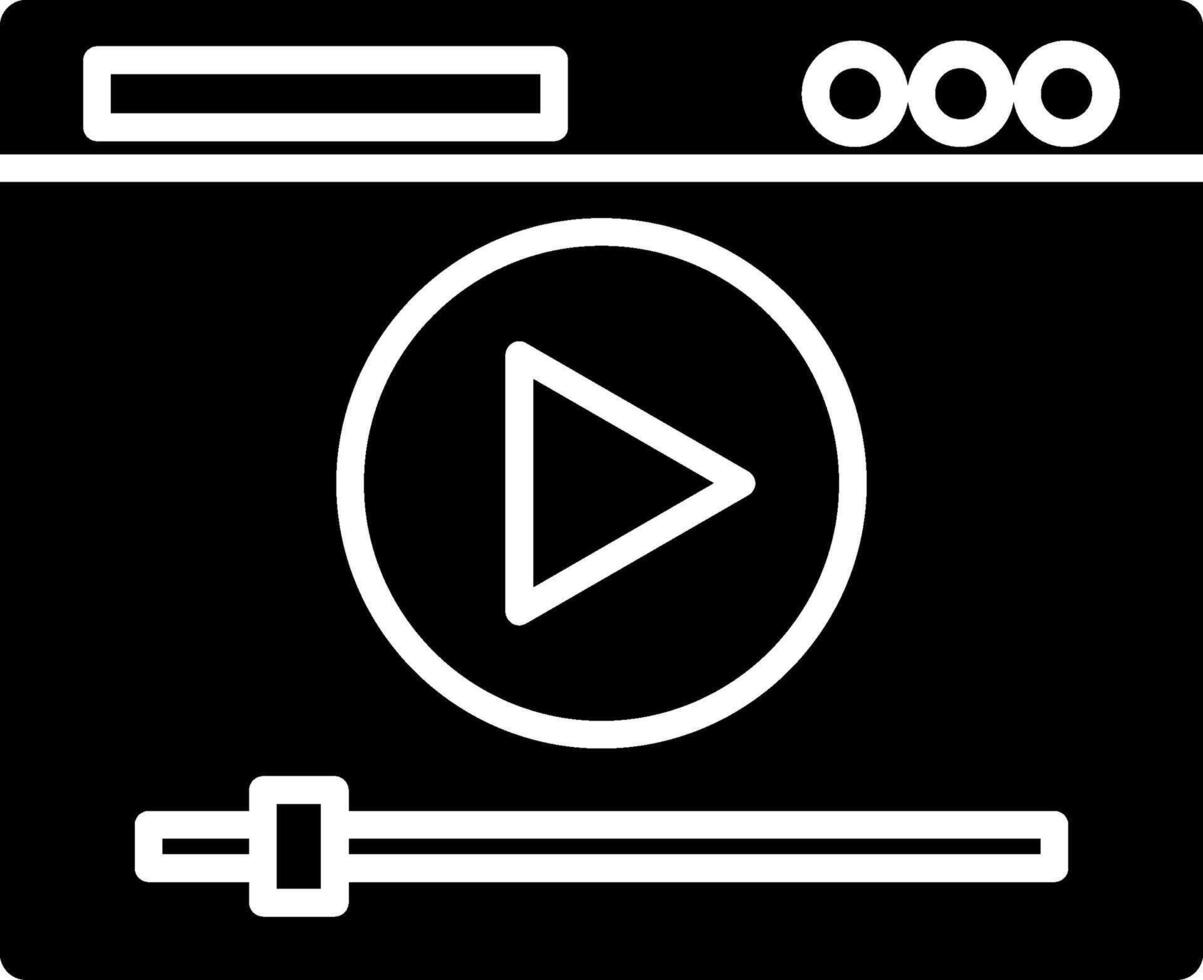 Player Icon Design Symbol vector