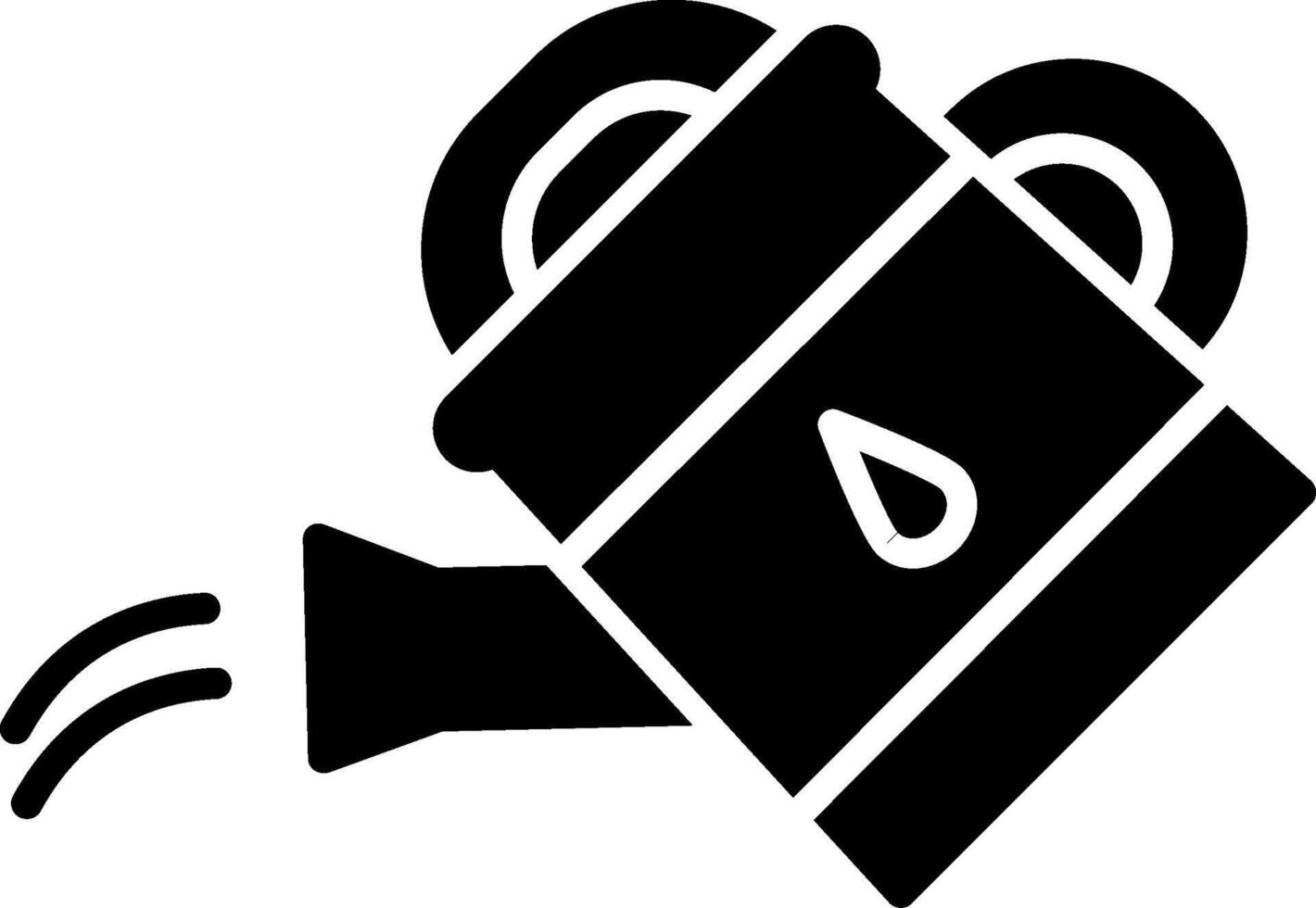 Watering Can Icon Design Symbol vector