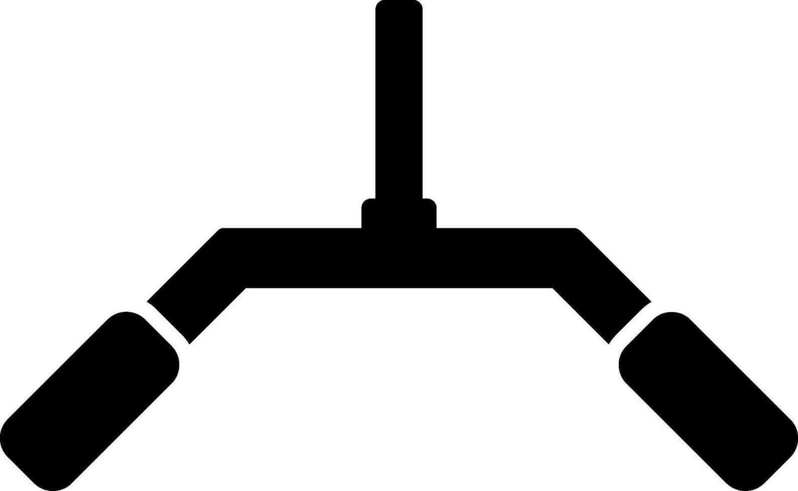 Weight Bar Icon Design Symbol vector