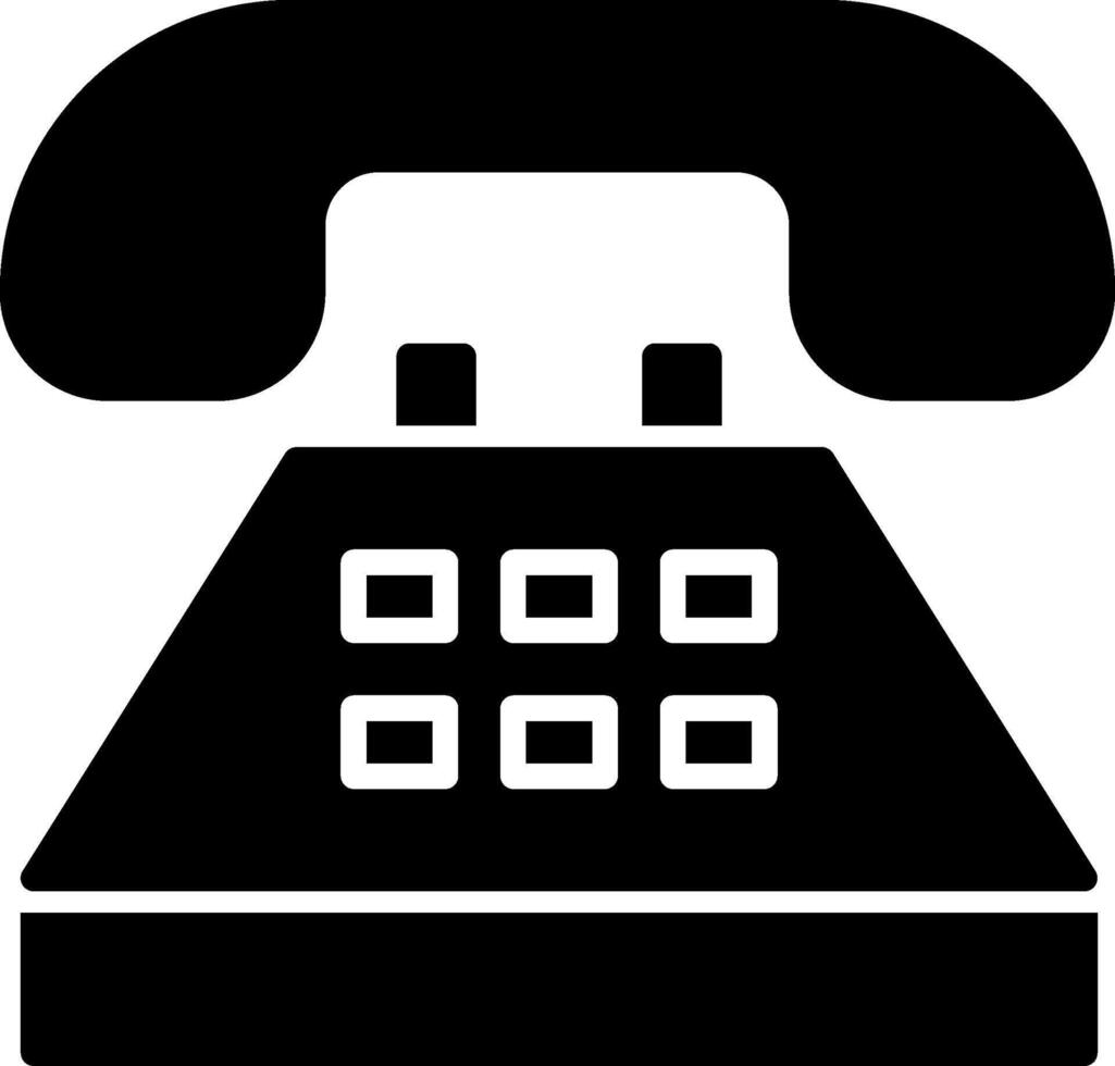 Telephone Icon Design Symbol vector