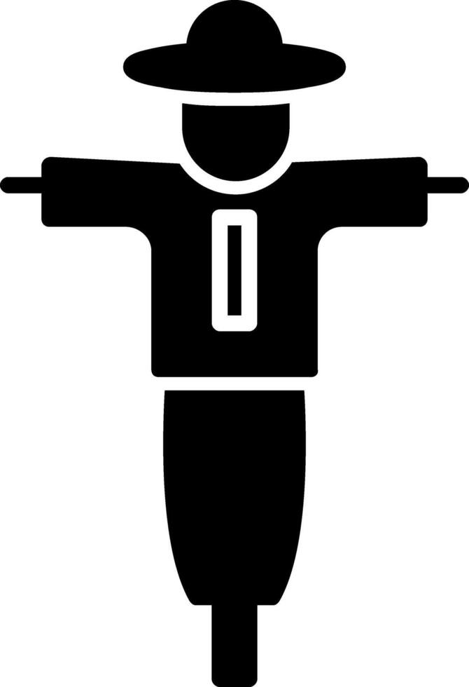 Scarecrow Icon Design Symbol vector