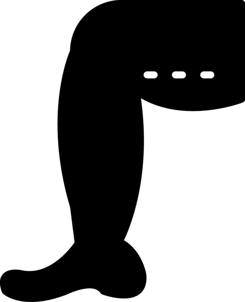 Thighs Icon Design Symbol vector
