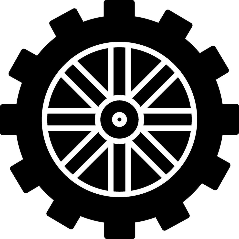 Tire Icon Design Symbol vector