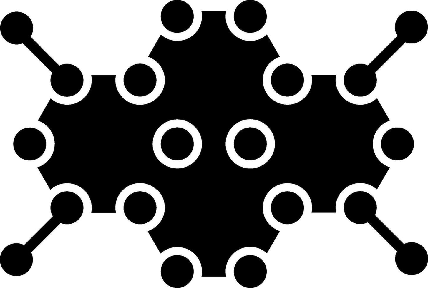 Nanotech Icon Design Symbol vector