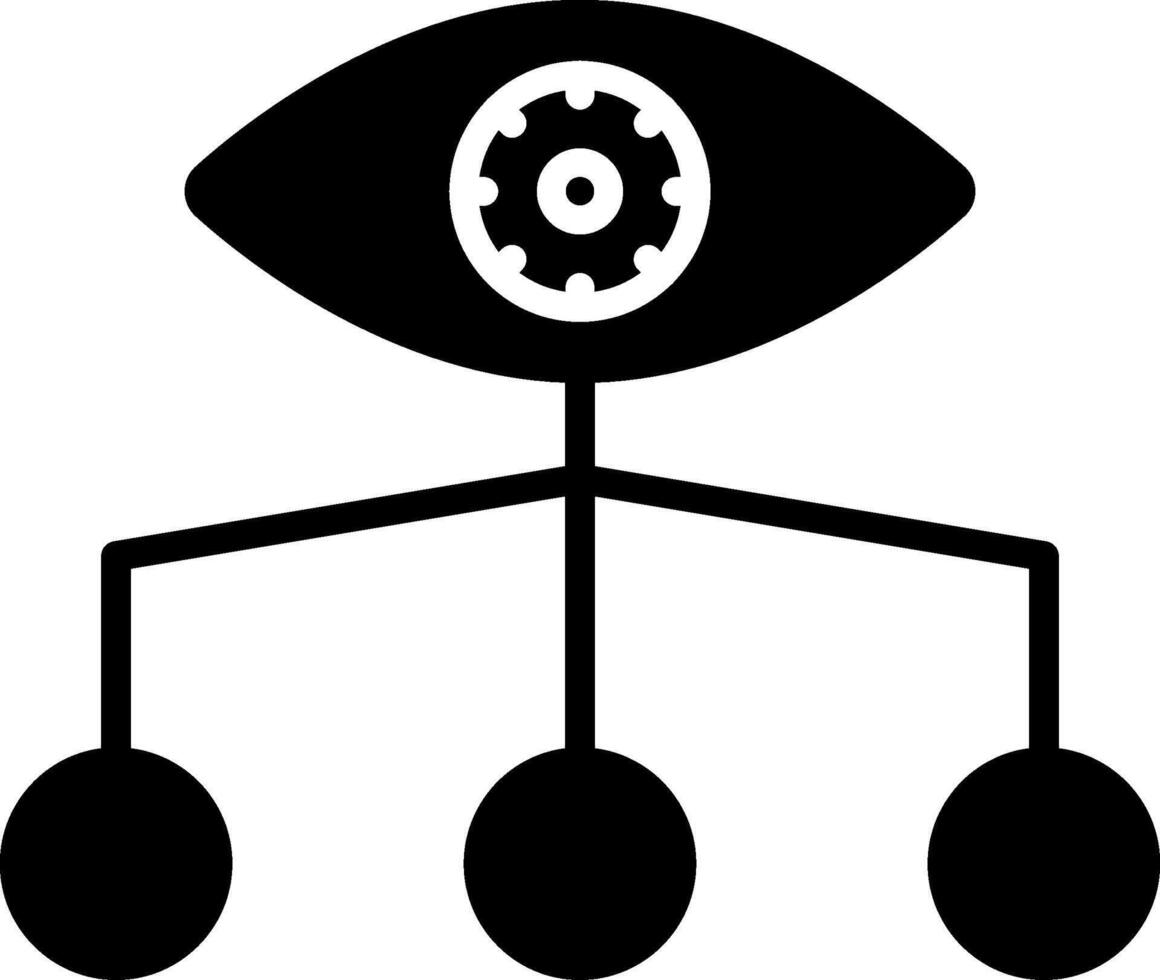 Supervision Icon Design Symbol vector