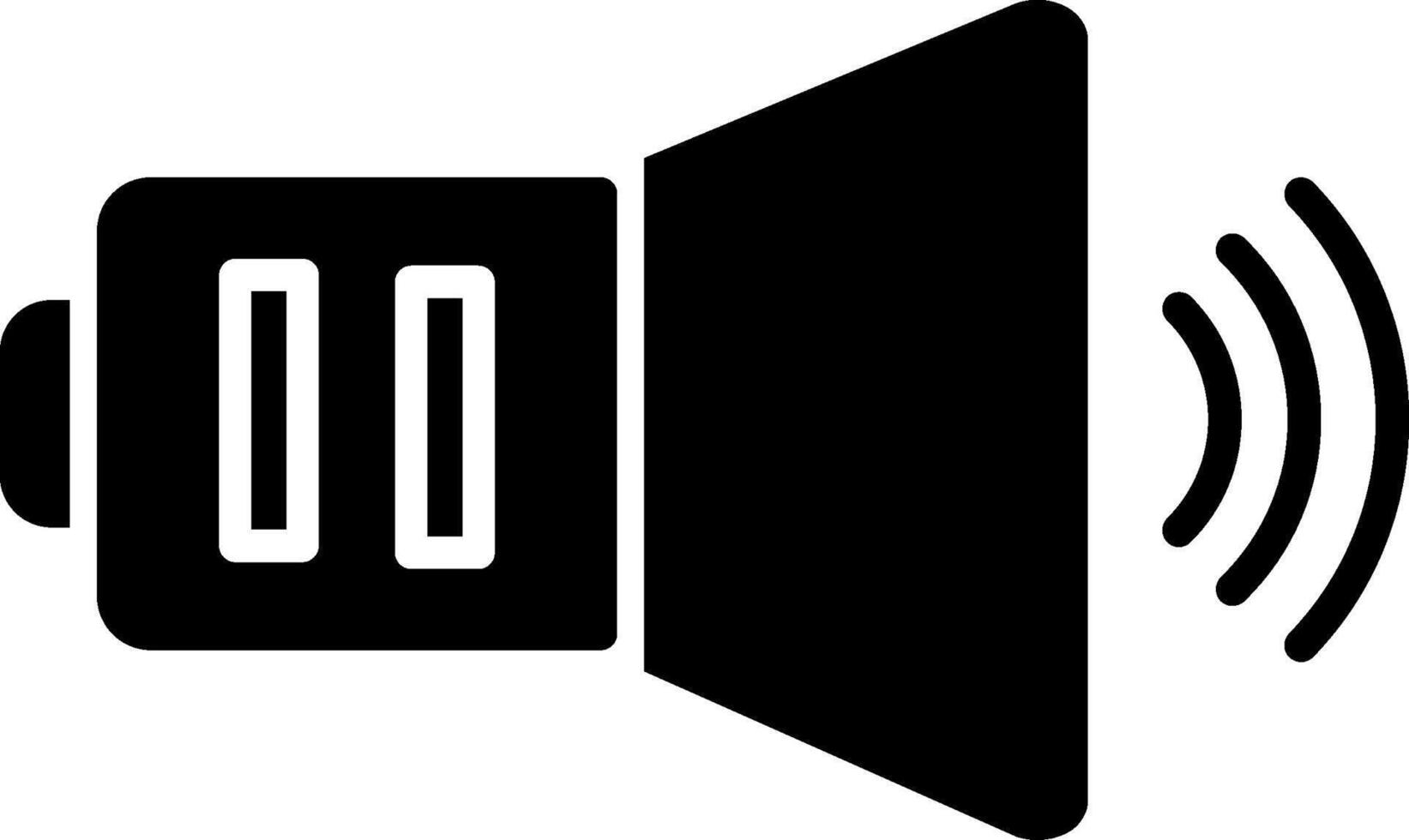 Speaker Icon Design Symbol vector
