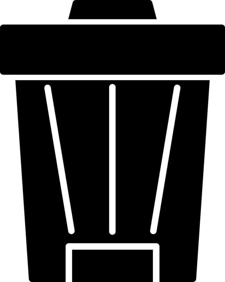 Trash Can Icon Design Symbol vector