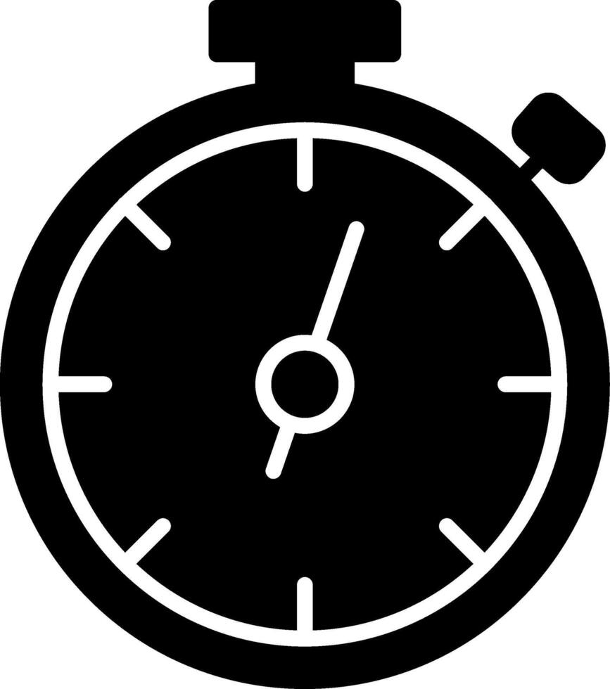 Stop Watch Icon Design Symbol vector