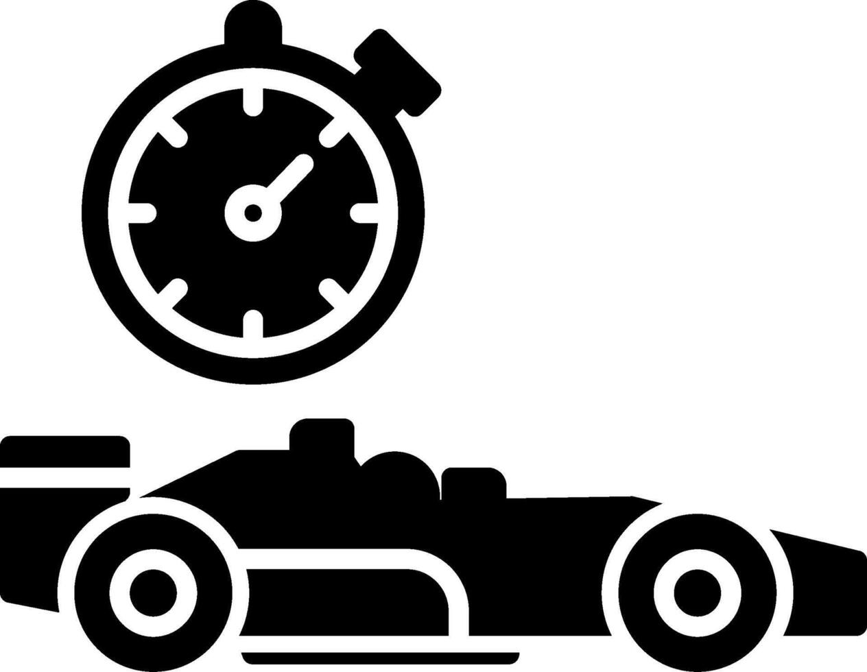 Stopwatch Icon Design Symbol vector